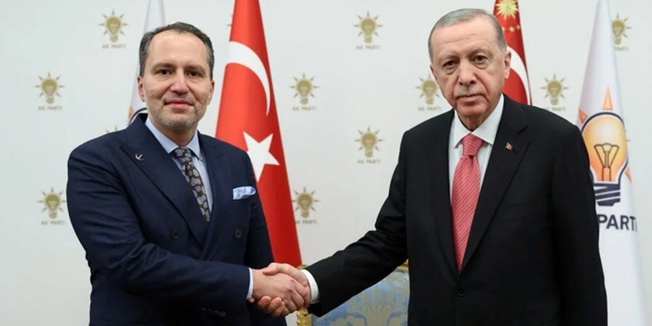 Cumhurbaşkanı Erdoğan Erbakan'ı kabul etti