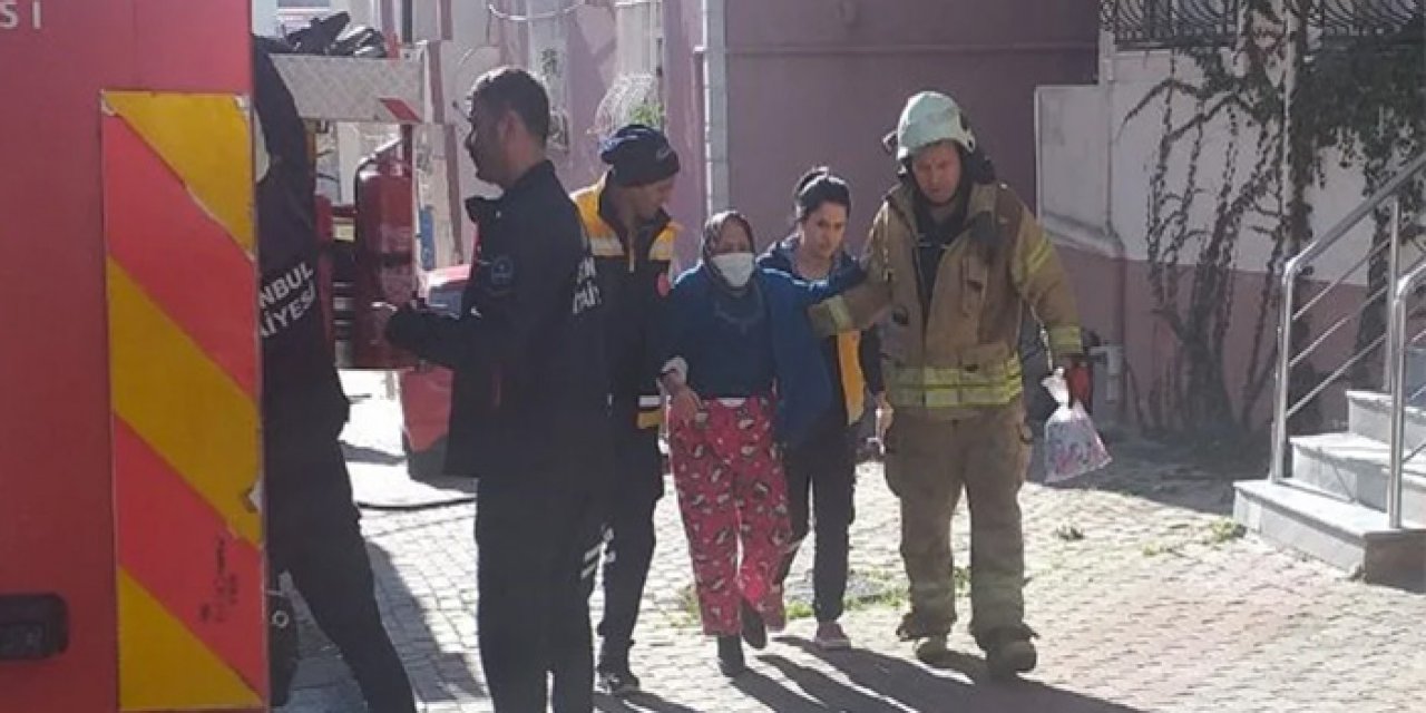 Babasına sinirlendi: Evi ateşe verdi