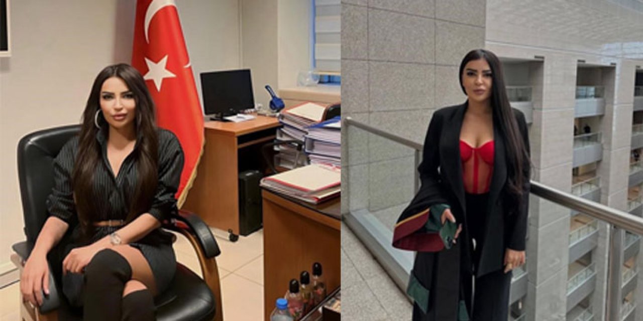 Adliyede çekilen fotoğraflar tartışma yarattı