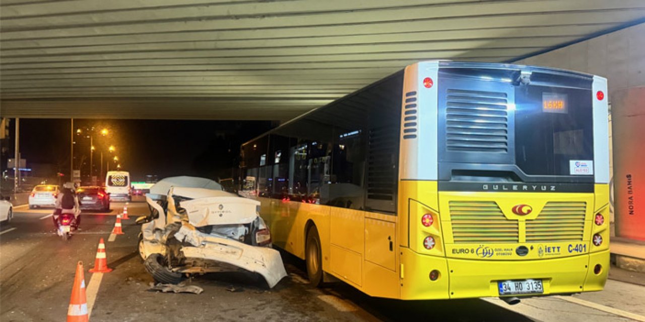 Kadıköyde zincirleme kaza: 5 yaralı