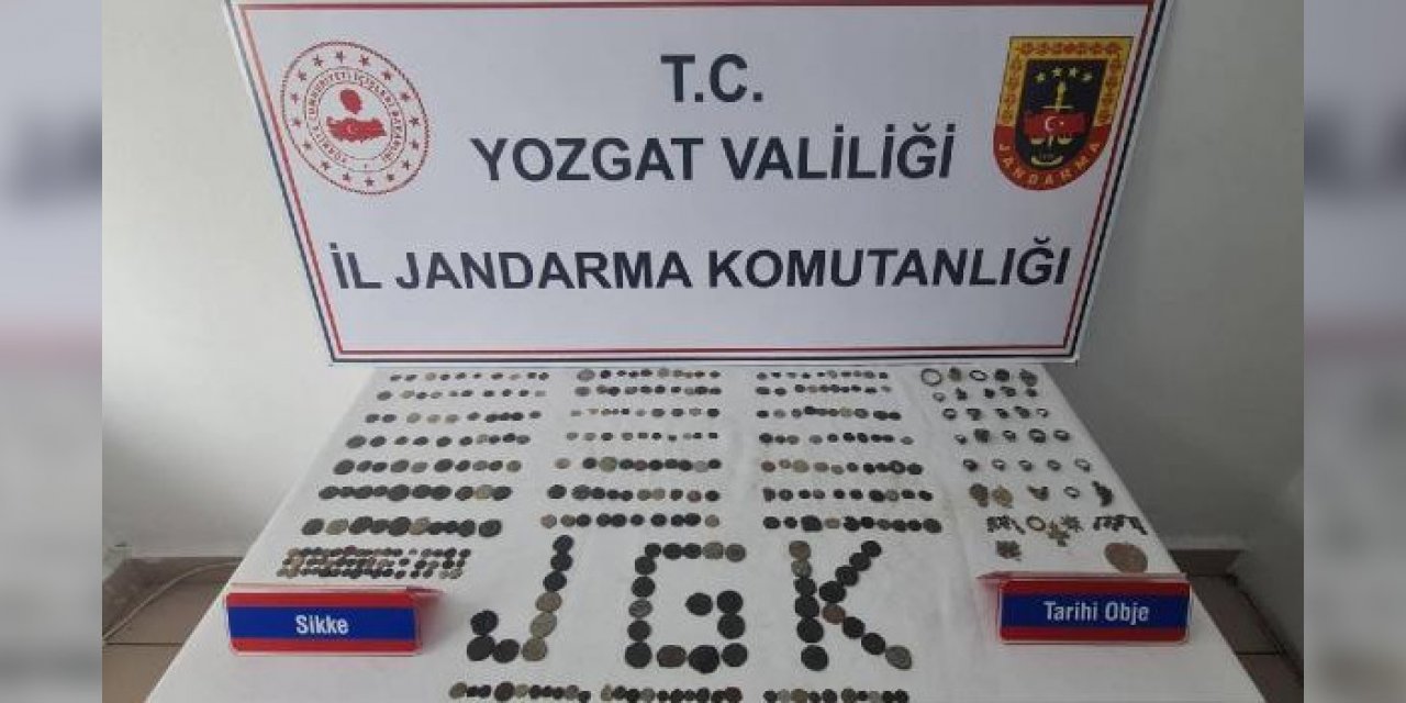 Yozgat’ta yüzlerce tarihi eser ele geçirildi