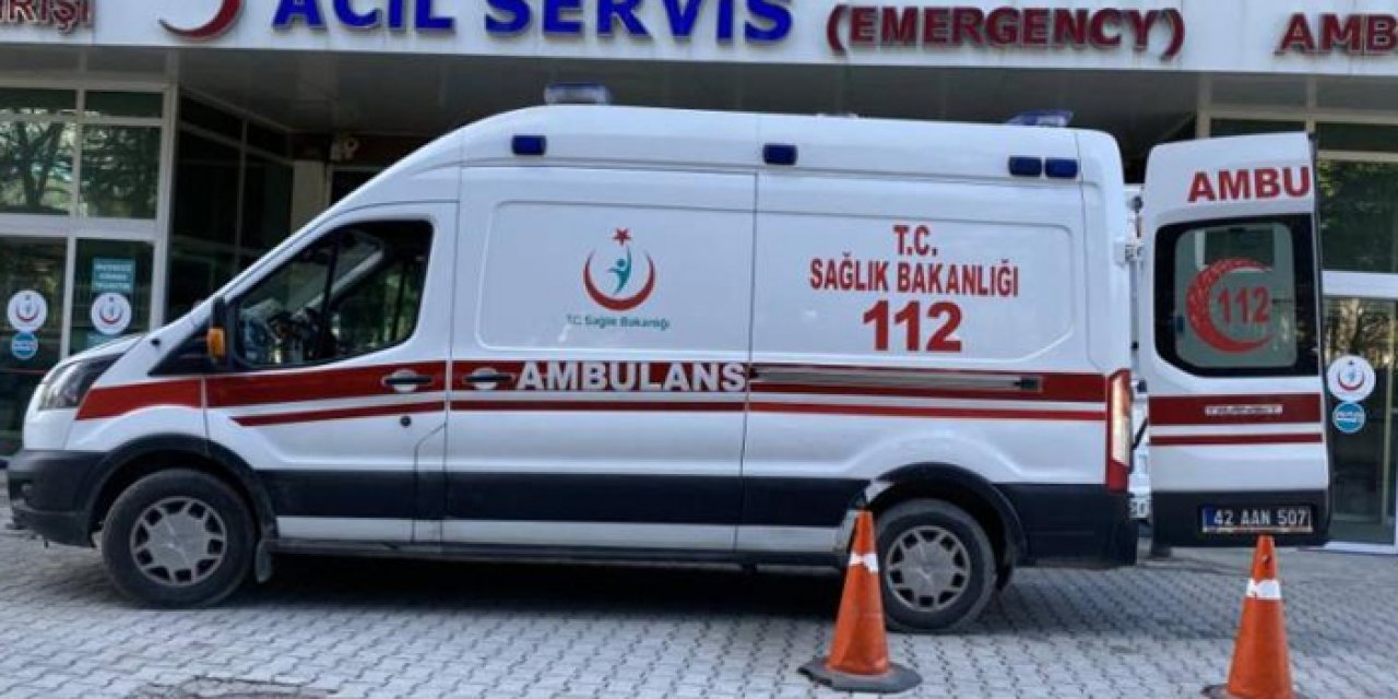 Konya’da feci kaza: İşçinin parmağı koptu