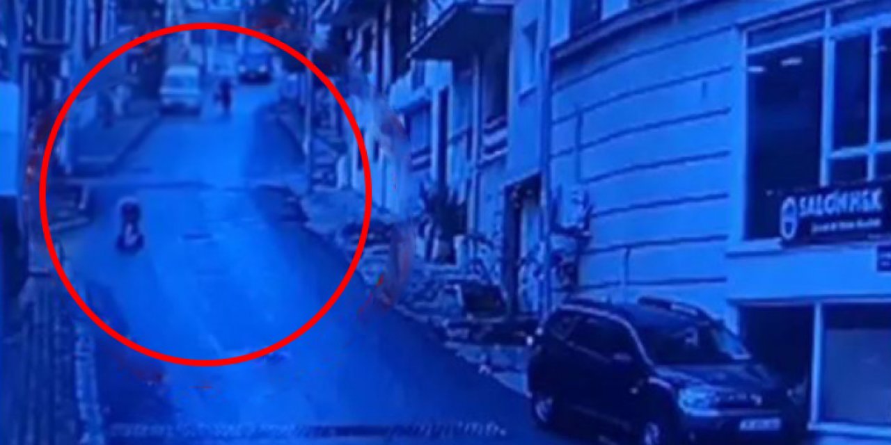 İzmir’de korku dolu anlar! Bebek arabası kaydı ölümden döndü!