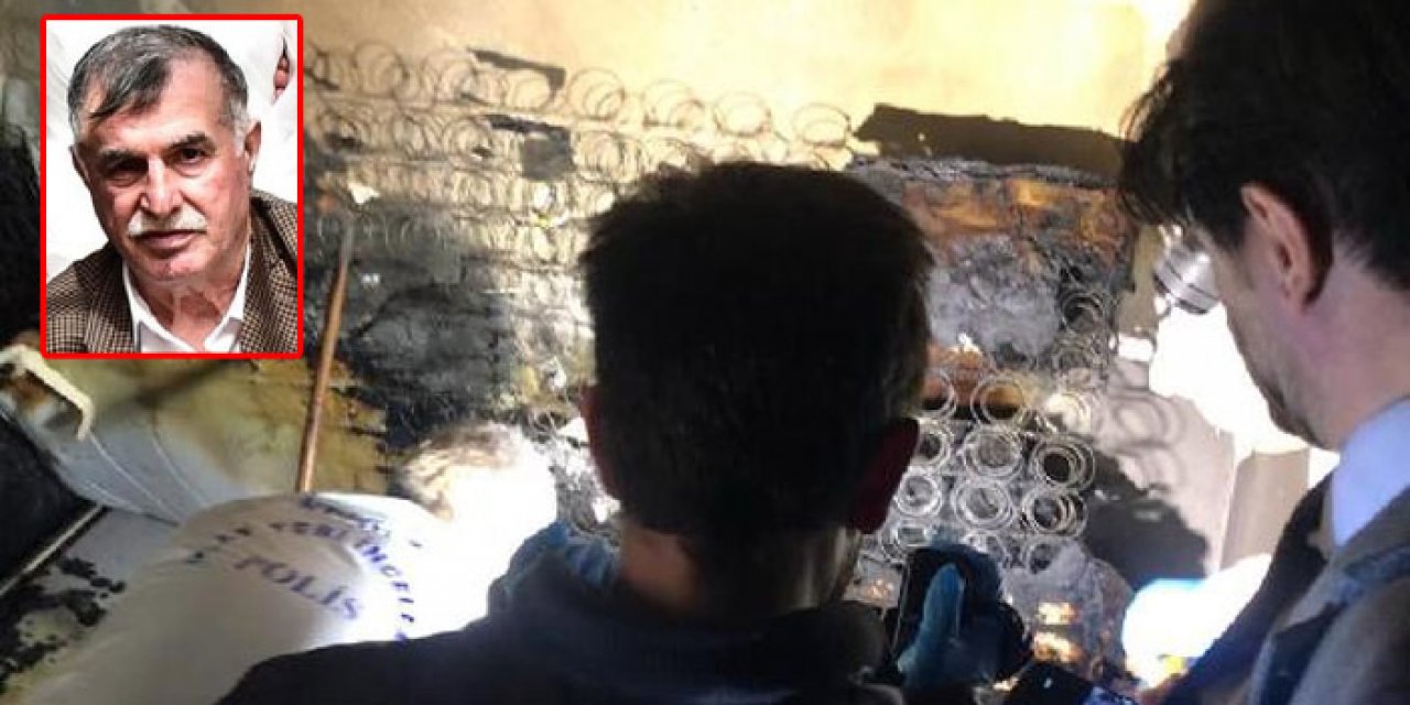 Felçli adam evinde çıkan yangında öldü