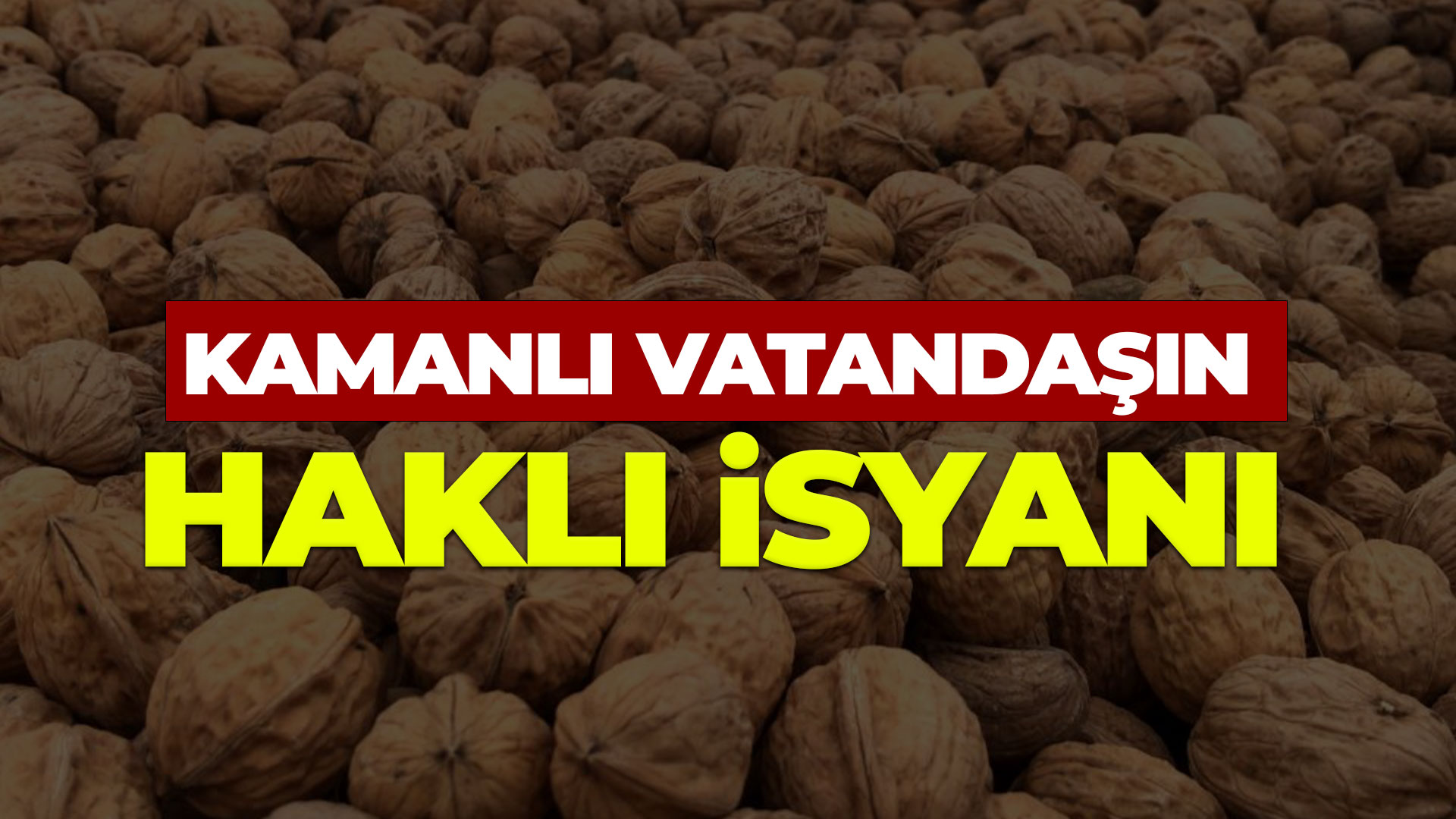 Kamanlı vatandaşın haklı isyanı
