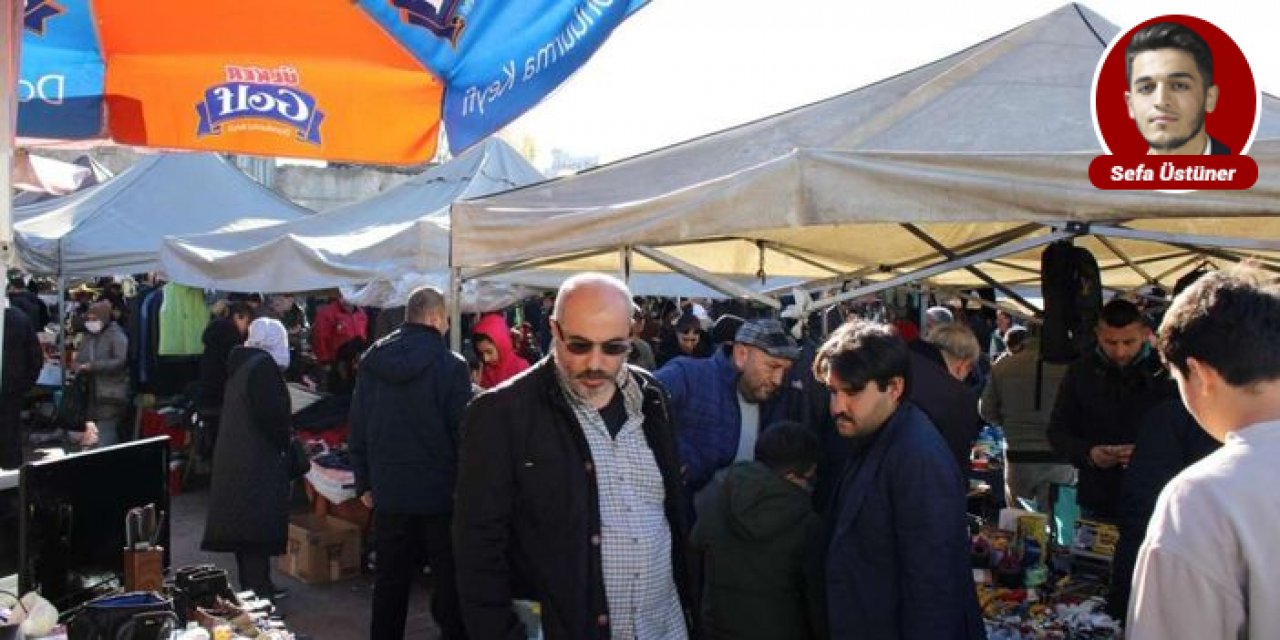 İkinci el pazarı doldu taştı: Altındağlı yoğun ilgi gösterdi