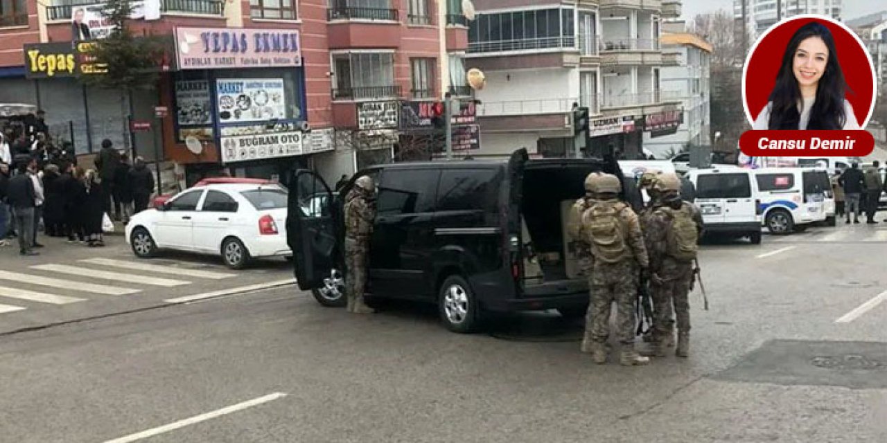 Ankara'da şok olay: Kendini rehin aldı, yanlışlıkla canına kıydı