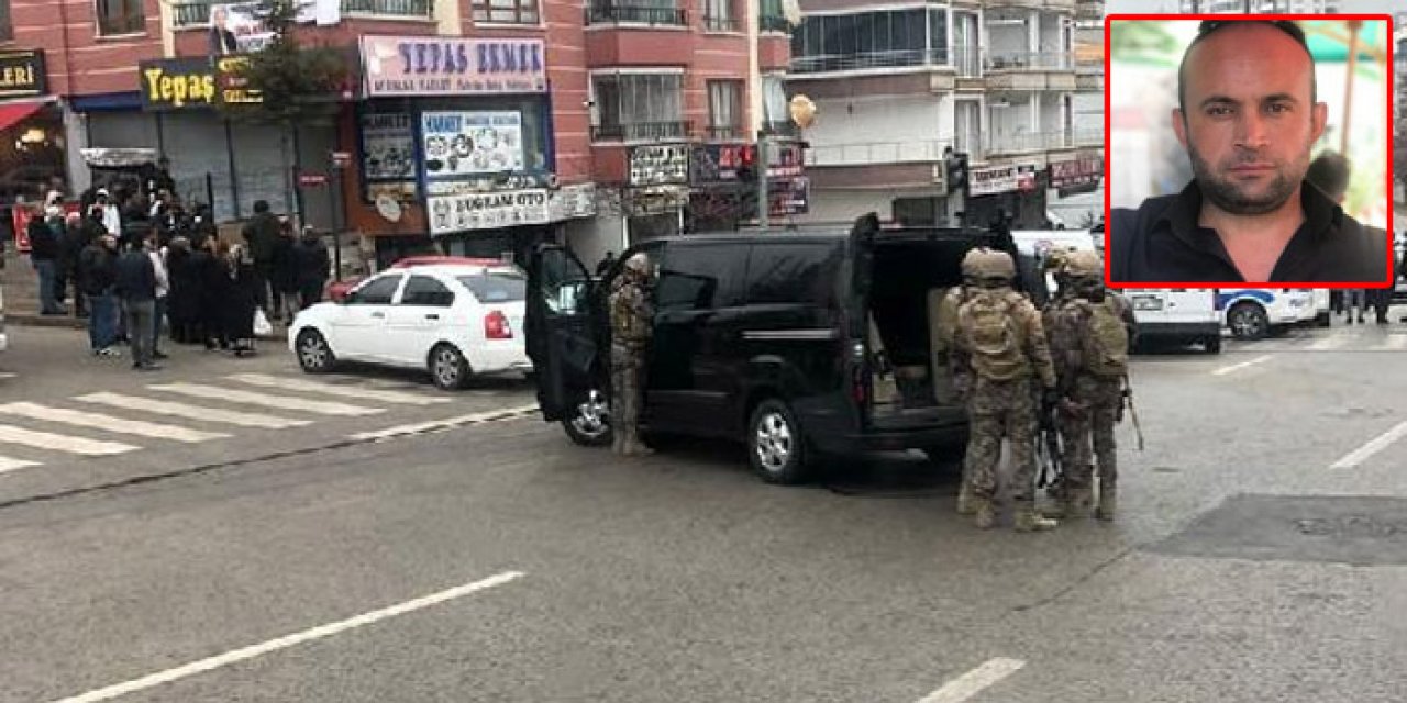 Etrafa ateş açan emlakçı ofisinde canına kıydı