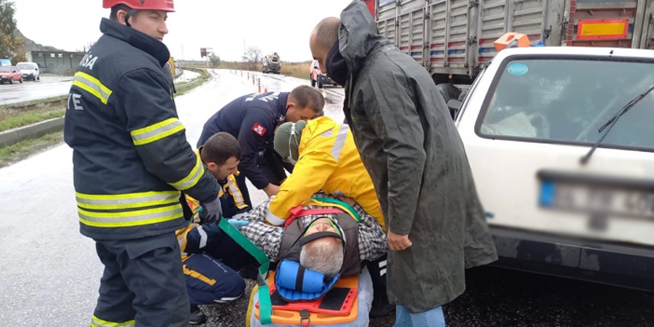 Manisa'da korkunç kaza: 1'i ağır 2 yaralı!