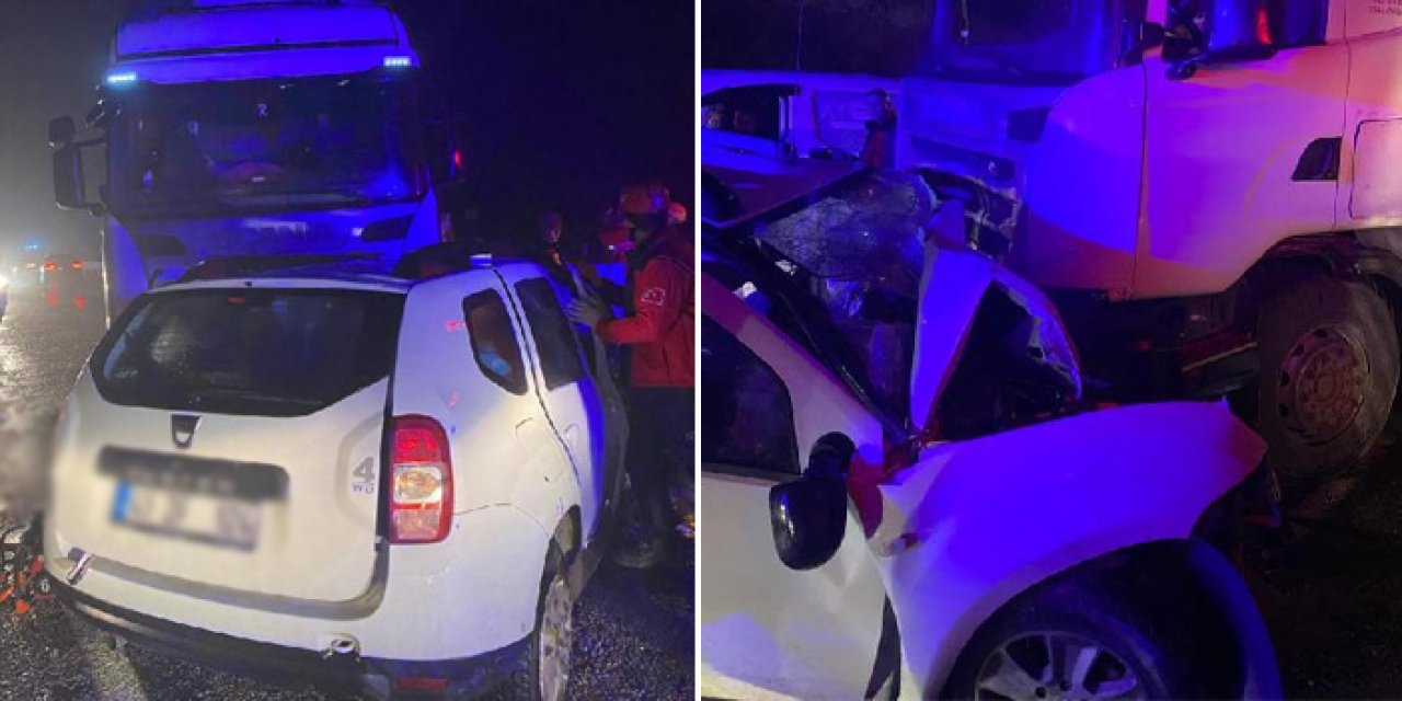 Cip ile kamyon kafa kafaya girdi: Aynı aileden 3 kişi öldü