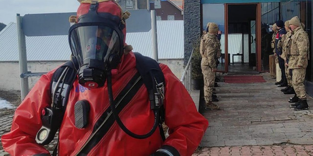 Sarıkamış Kayak Merkezi'nde dikkat çekici anlar