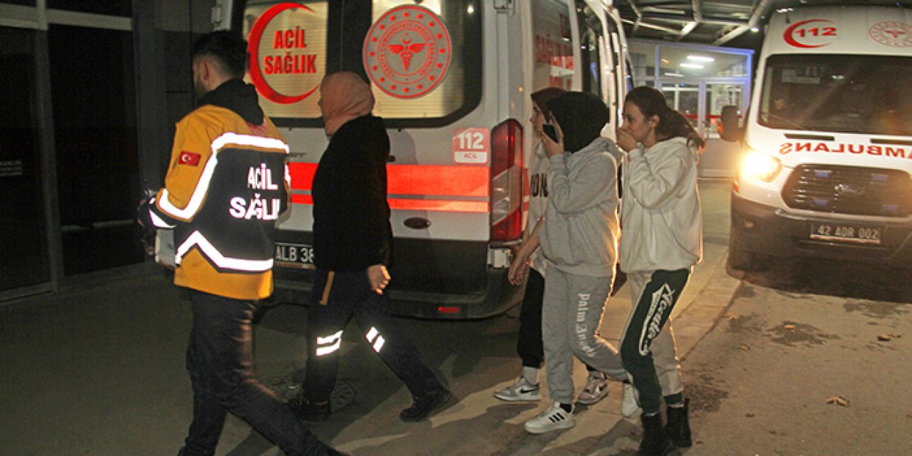 Konya'da öğrenciler zehirlendi: 5 kişi hastaneye kaldırıldı!