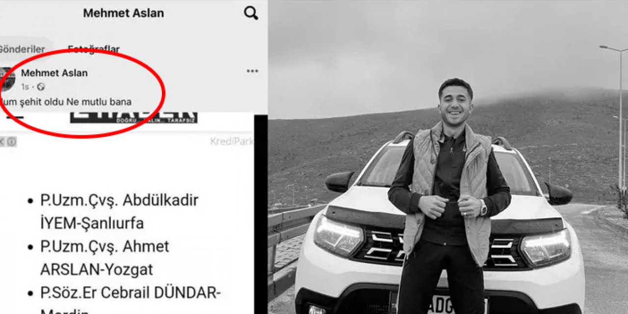 Şehit babası yürek dağladı: "Ne mutlu bana..."