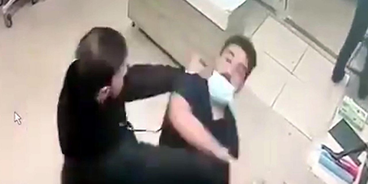Sağlık çalışanına yumruklu saldırı
