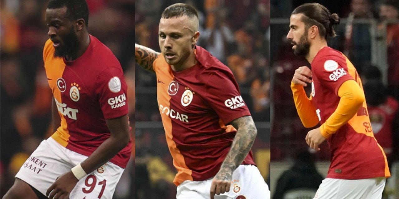 Galatasaray'da hareketlilik: 3 isimle yollar ayrılacak