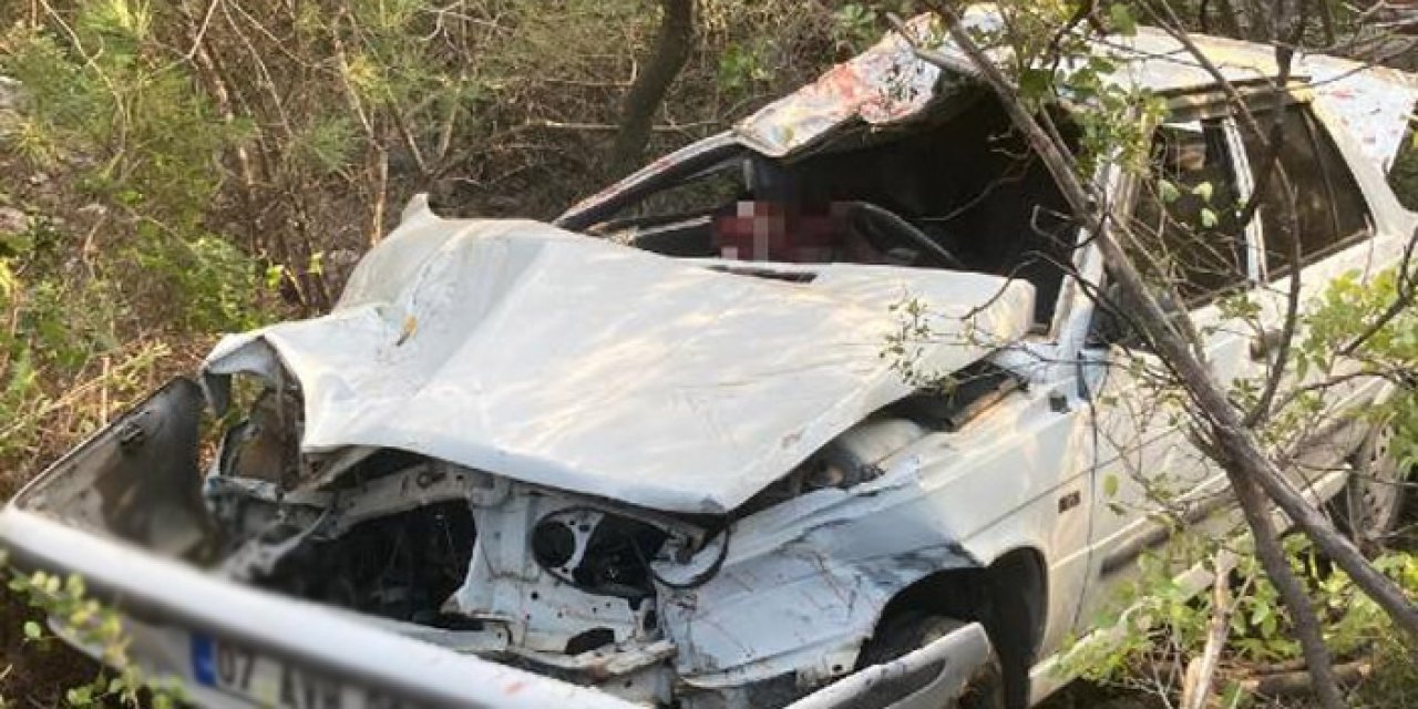 20 metrelik uçurumdan yuvarlandı: 1 ölü, 2 yaralı