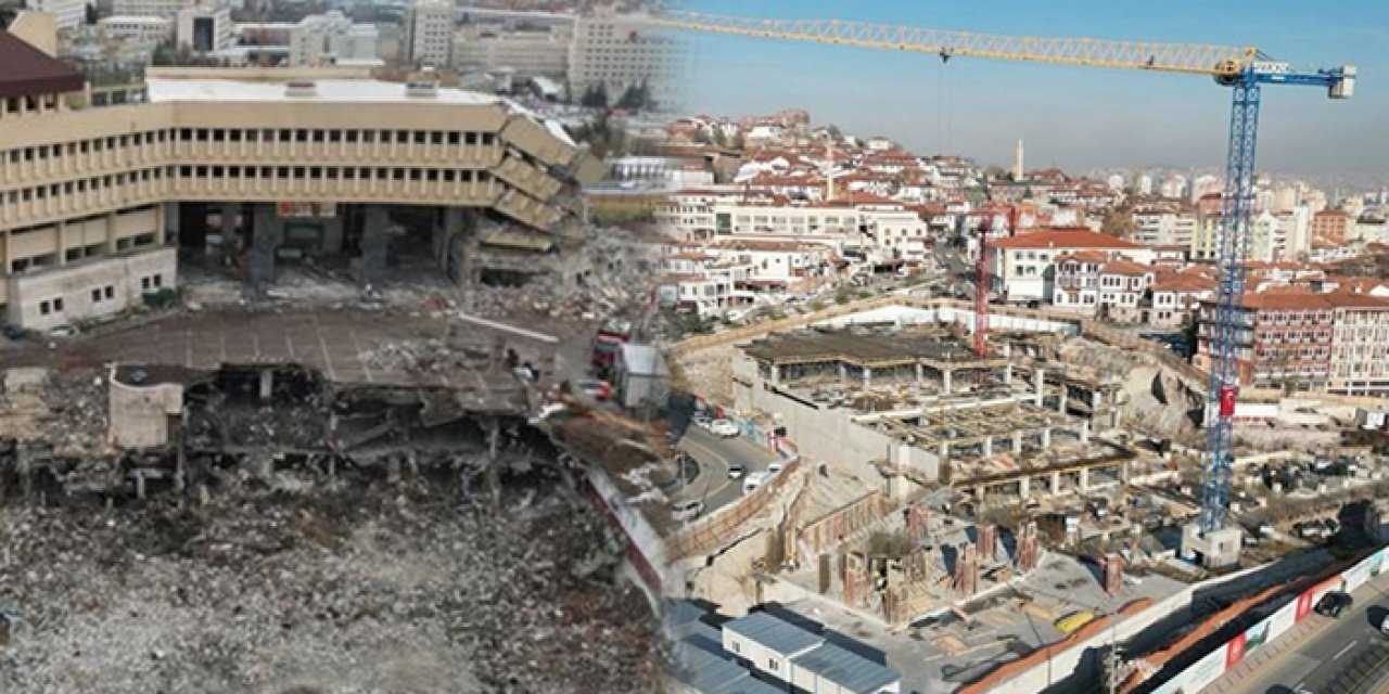 Tarihi Samanpazarı Meydanı’nda çalışmalar sürüyor