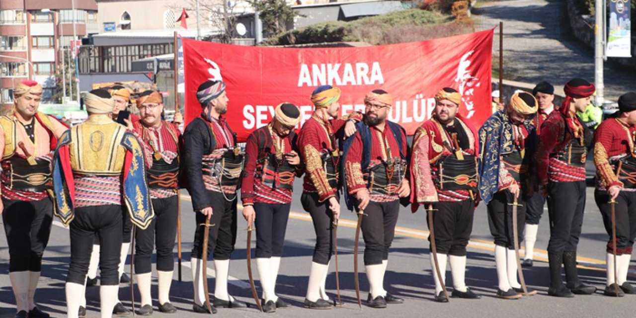 Atatürk’ün Ankara’ya gelişinin yıldönümü başkentte büyük coşkuyla kutlandı