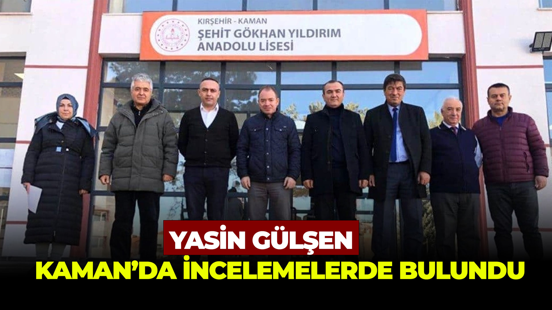 Kaman'da incelemelerde bulundu