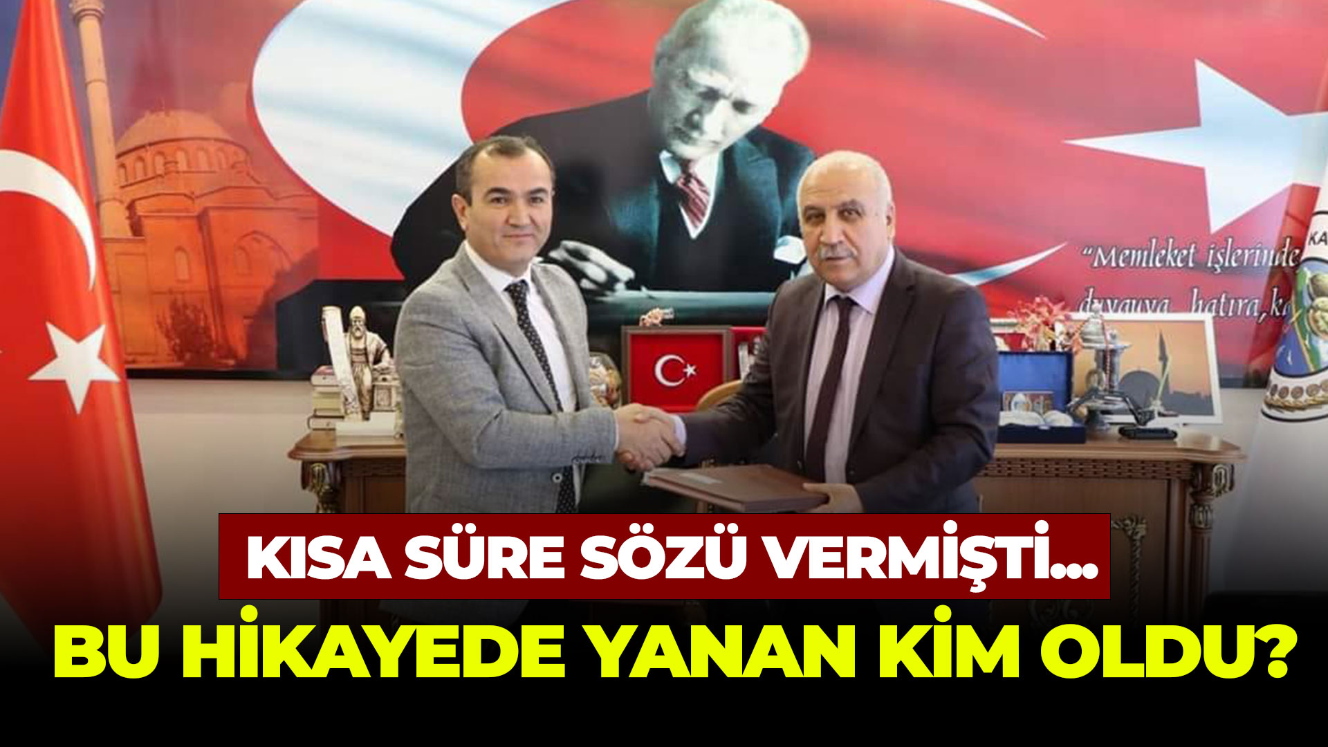 4 Buçuk yıl önce söz verdi: Kaderine terk edildi...