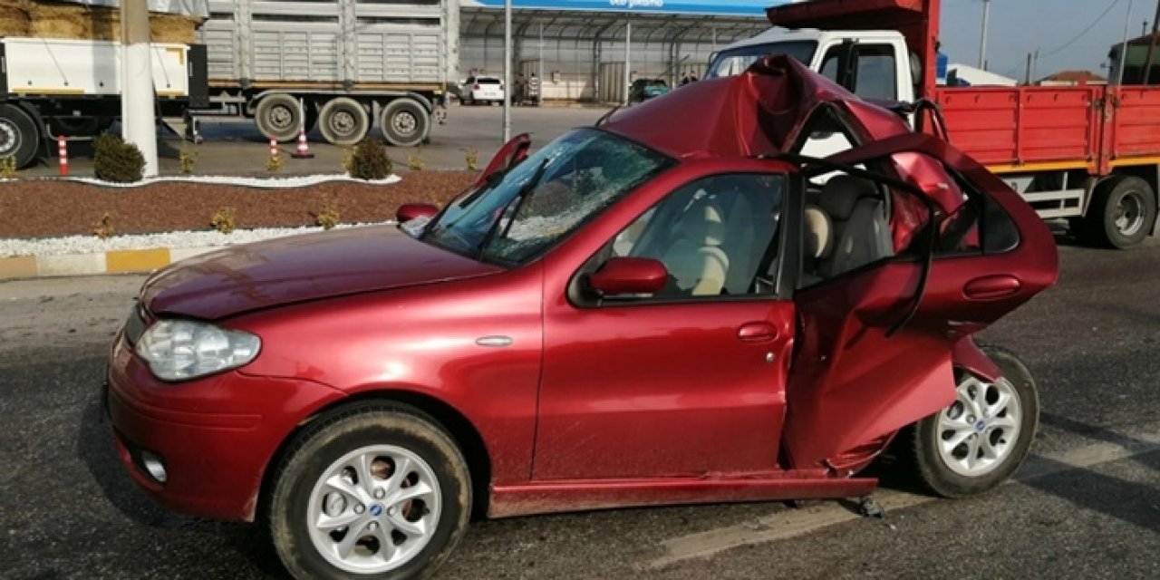 Manisa'da feci kaza: 1 yaralı