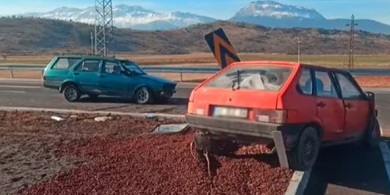 Konya'da trafik kazası: 4 yaralı