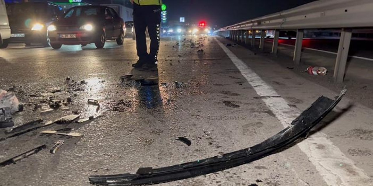 Kocaeli’de zincirleme kaza! Aynı aileden 7 kişi yaralandı