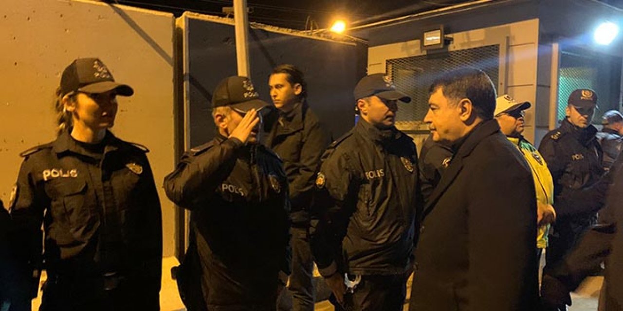 Vali Şahin’den çalışanlara ziyaret