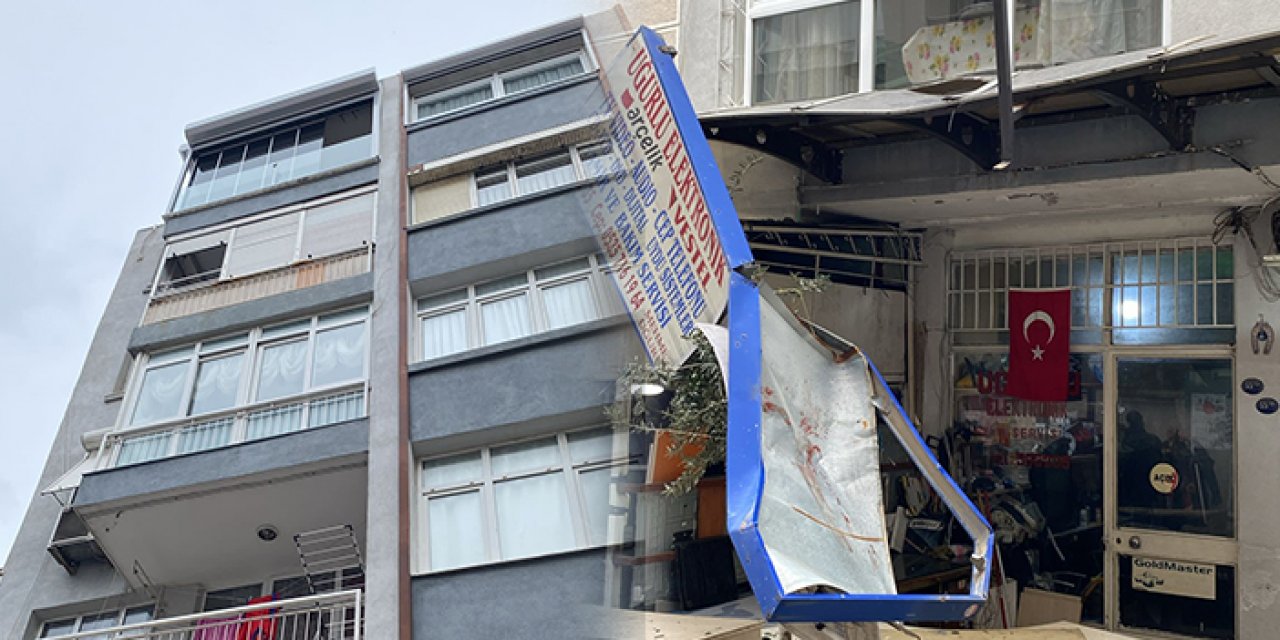 İzmir’de feci olay! Dengesini kaybetti canından oluyordu!