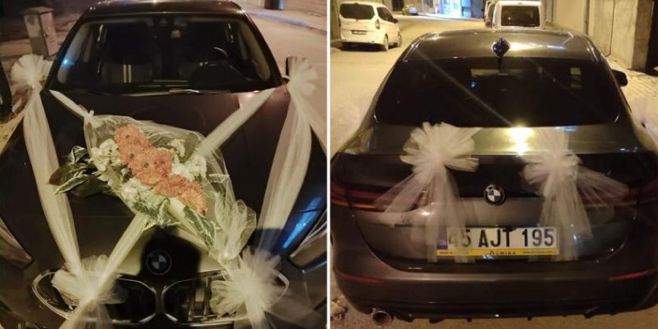 Gelin arabasında yakalandılar!