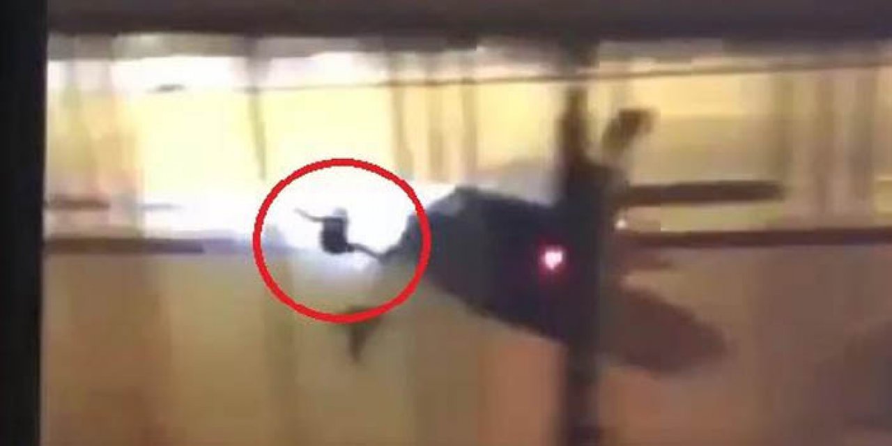 Önce kavga etti sonra araçla çarptı