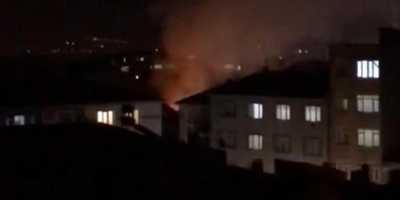 Bursa’da akşam vakti korkutan yangın
