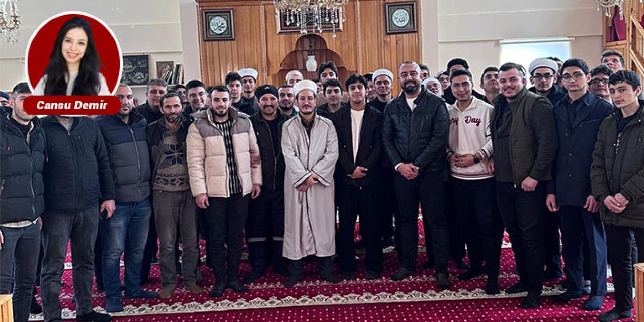 Ankara’dan Kırşehir’e anlamlı ziyaret: Fenomen imam gençlere yol gösteriyor