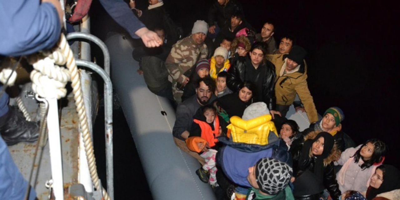 İzmir'de düzensiz göçmen operasyonu