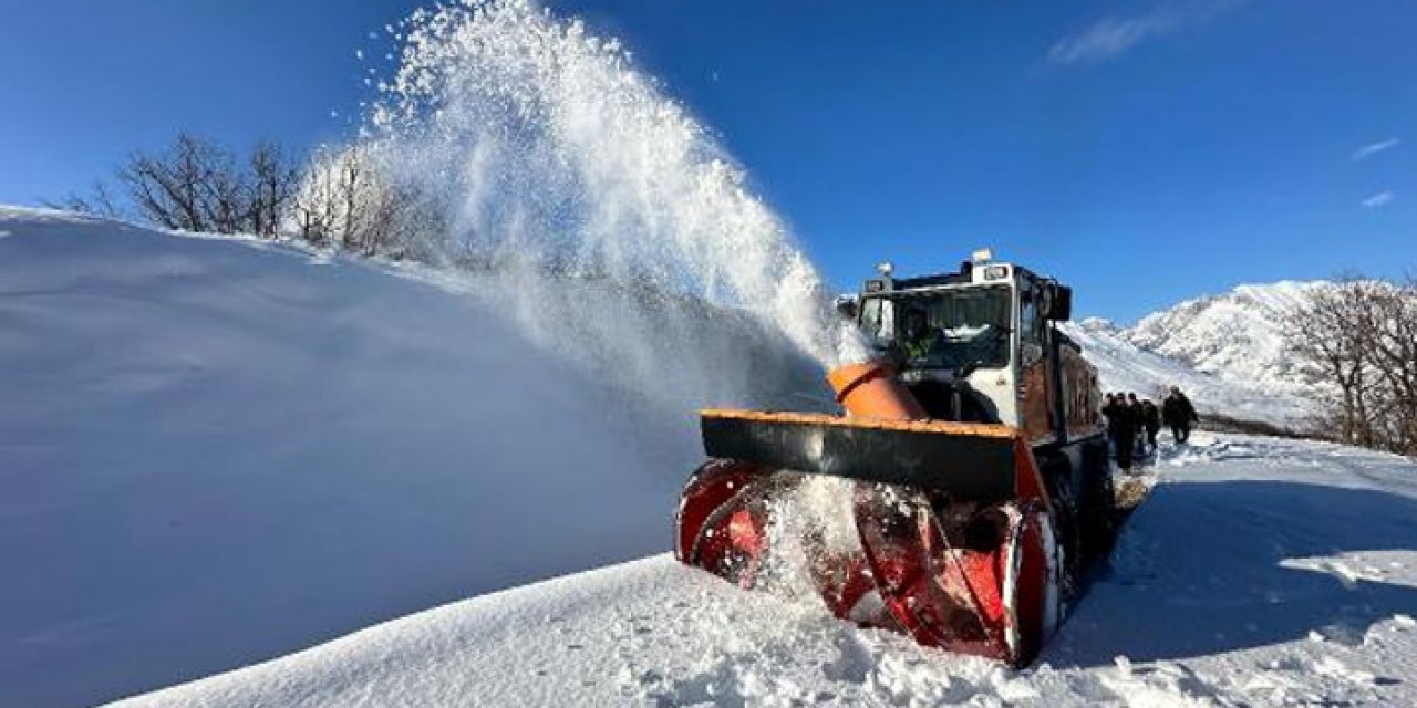 170 köy yolu ulaşıma kapandı