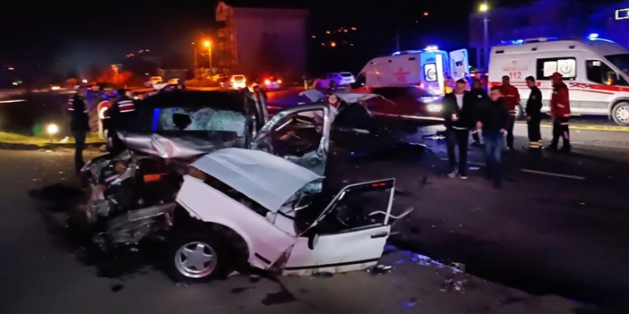 Zonguldak’ta zincirleme kaza: 1 ölü, 5 yaralı