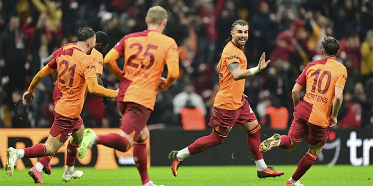 Galatasaray 3 puanı 3 golle aldı