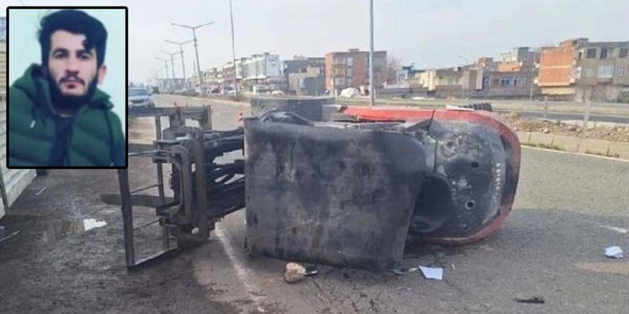 Devrilen forkliftin altında kalarak yaşamını yitirdi