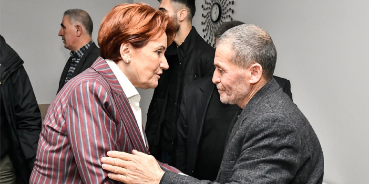Meral Akşener Manisa'da şehit ailesini ziyaret etti