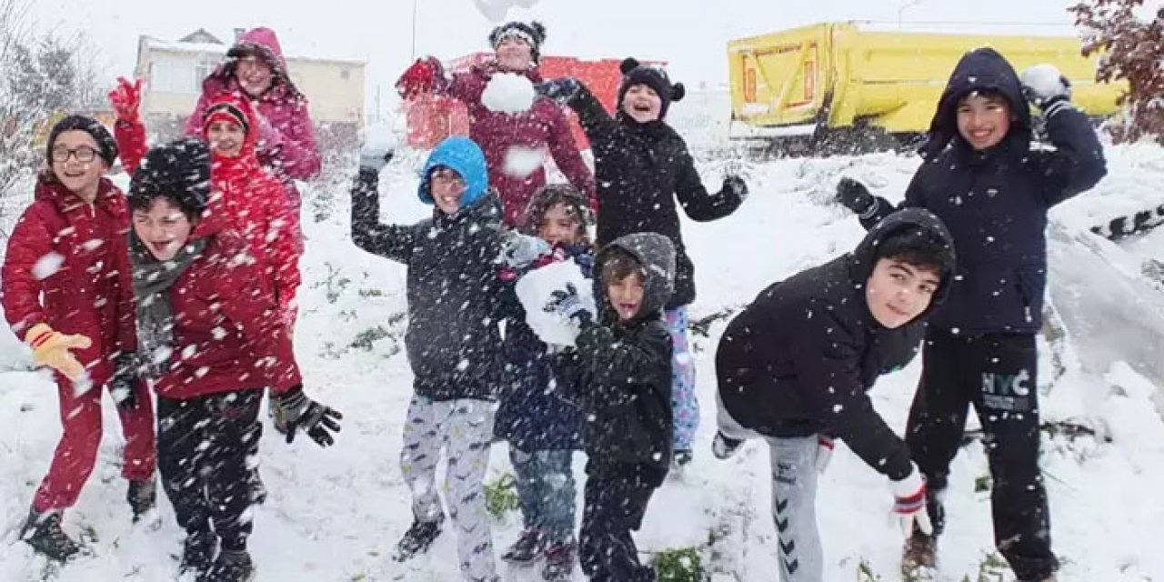 Bazı illerde eğitime kar engeli