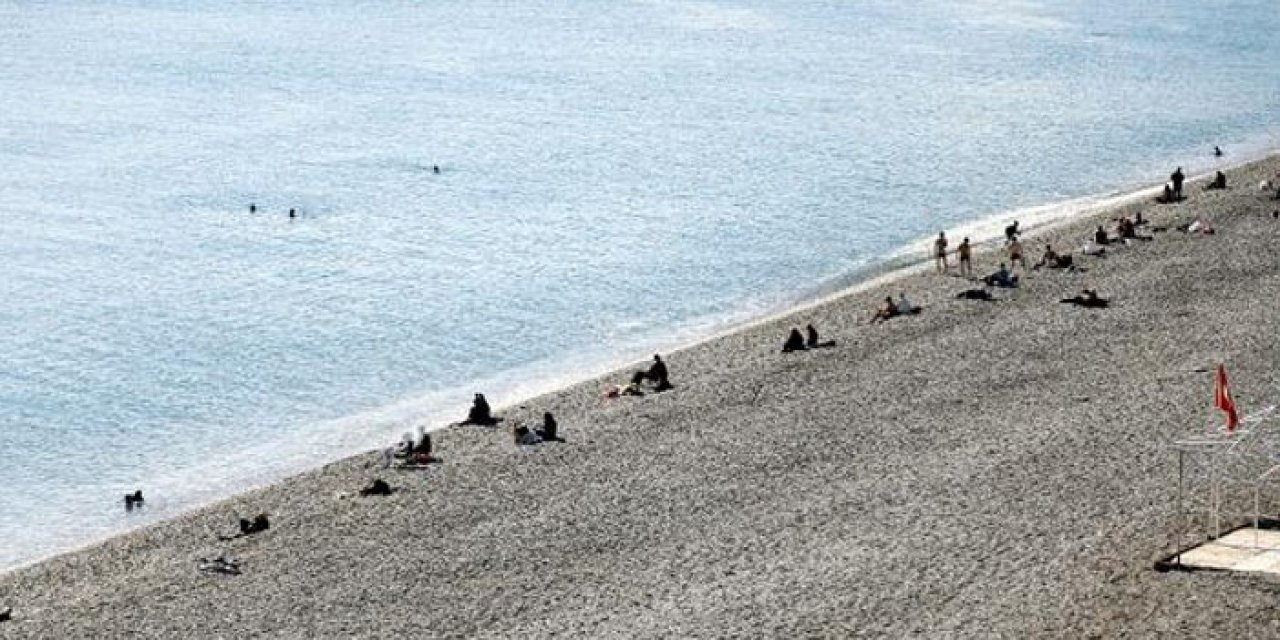 Antalya'da Ocak ayında deniz keyfi