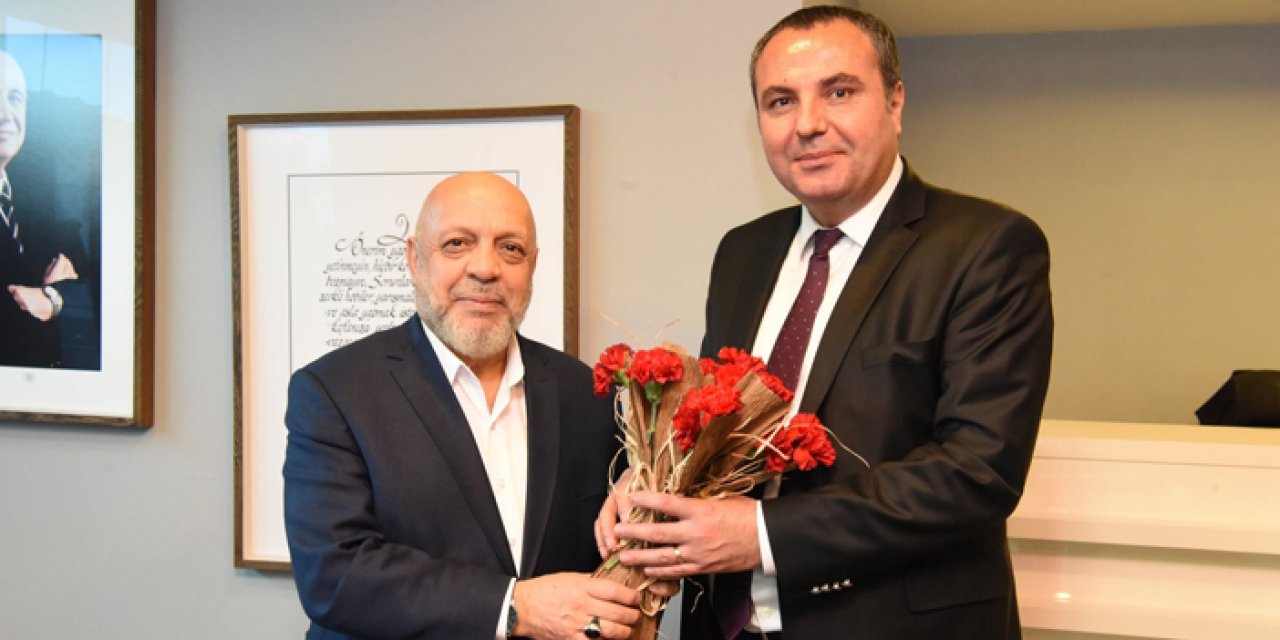 HAK-İŞ ve HİZMET-İŞ'ten gazetecilere anlamlı ziyaret