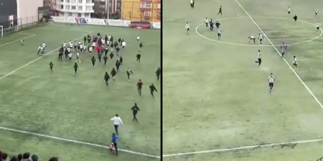 Futbolda şiddet u-14’e kadar düştü! 13 yaşındaki çocuklar darbedildi