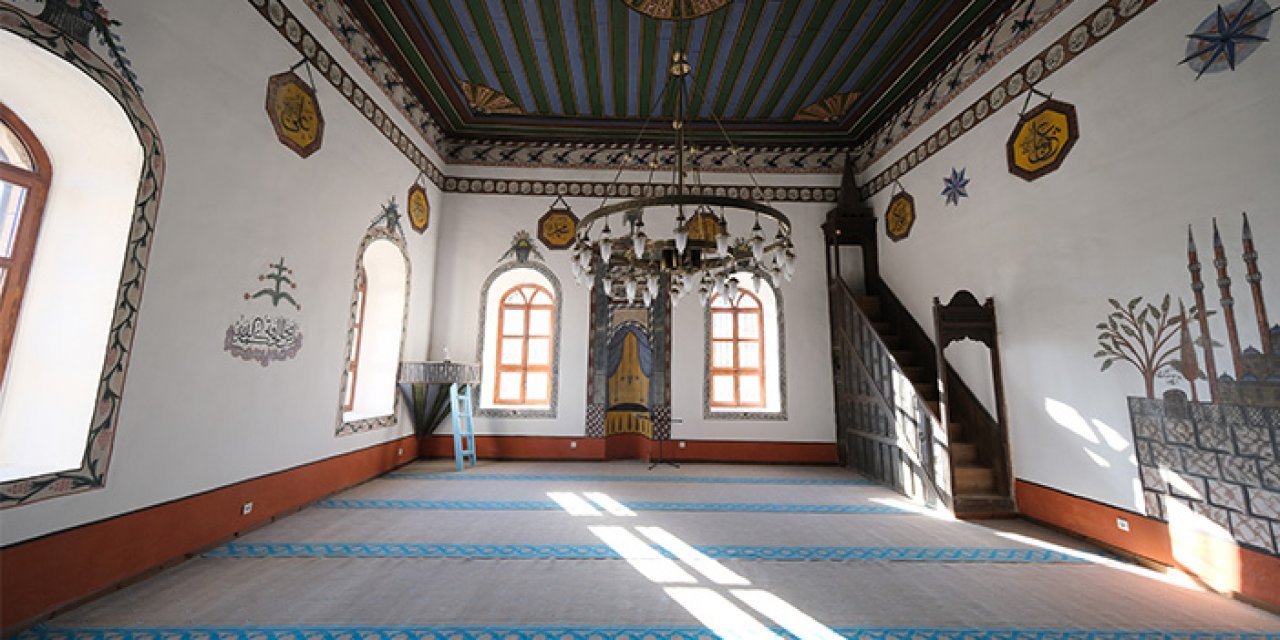118 yıllık Karahoca Camisi açıldı