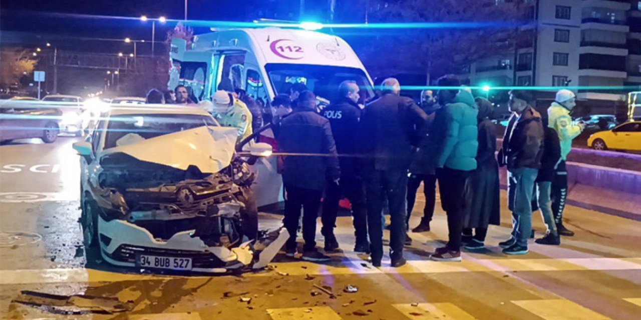 Zincirleme trafik kazasında 4 kişi yaralandı