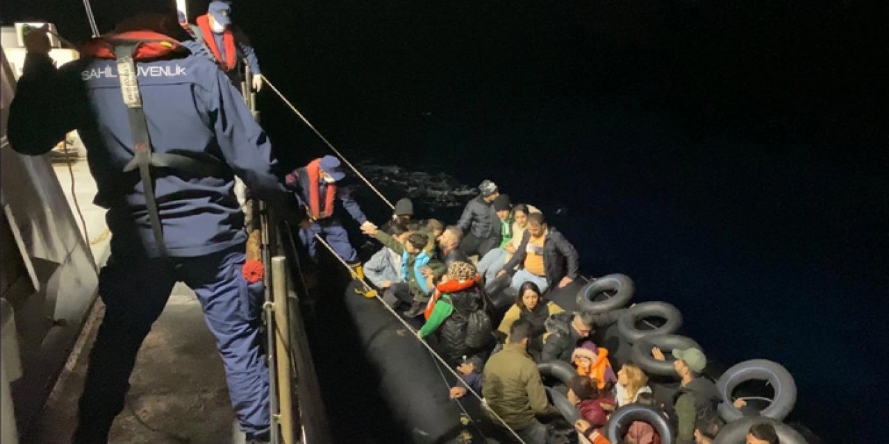 İzmir'de göçmen operasyonu! Yüzlerce yakalandı
