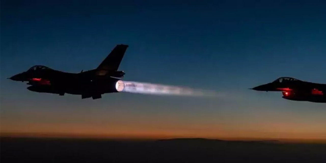 Irak ve Suriye'nin kuzeyine hava harekatı: 25 hedef imha edildi