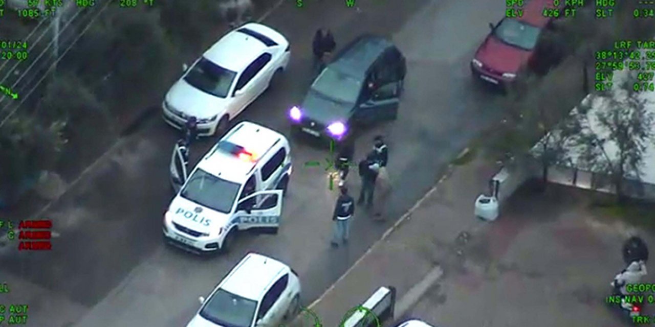 İzmir'de dev operasyon: 107 kişi yakalandı!