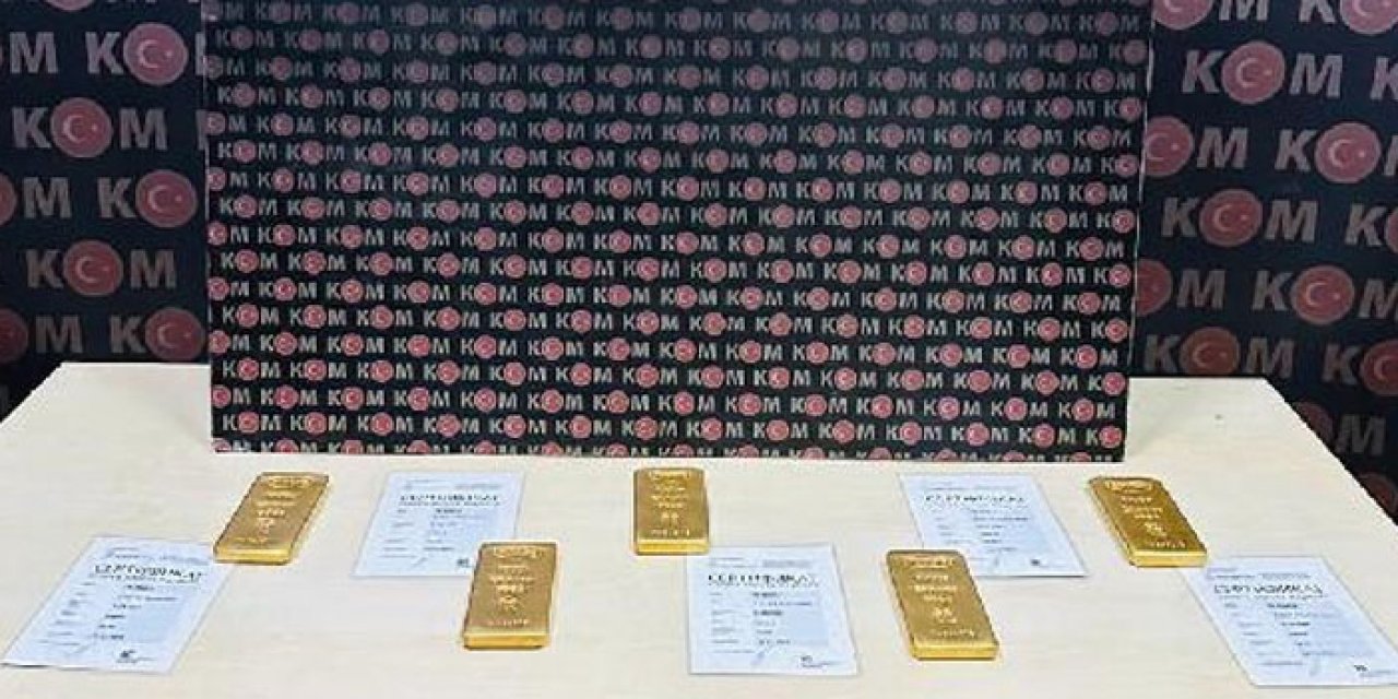 Bolu’da Rusya menşeili 5 kilo altın yakalandı