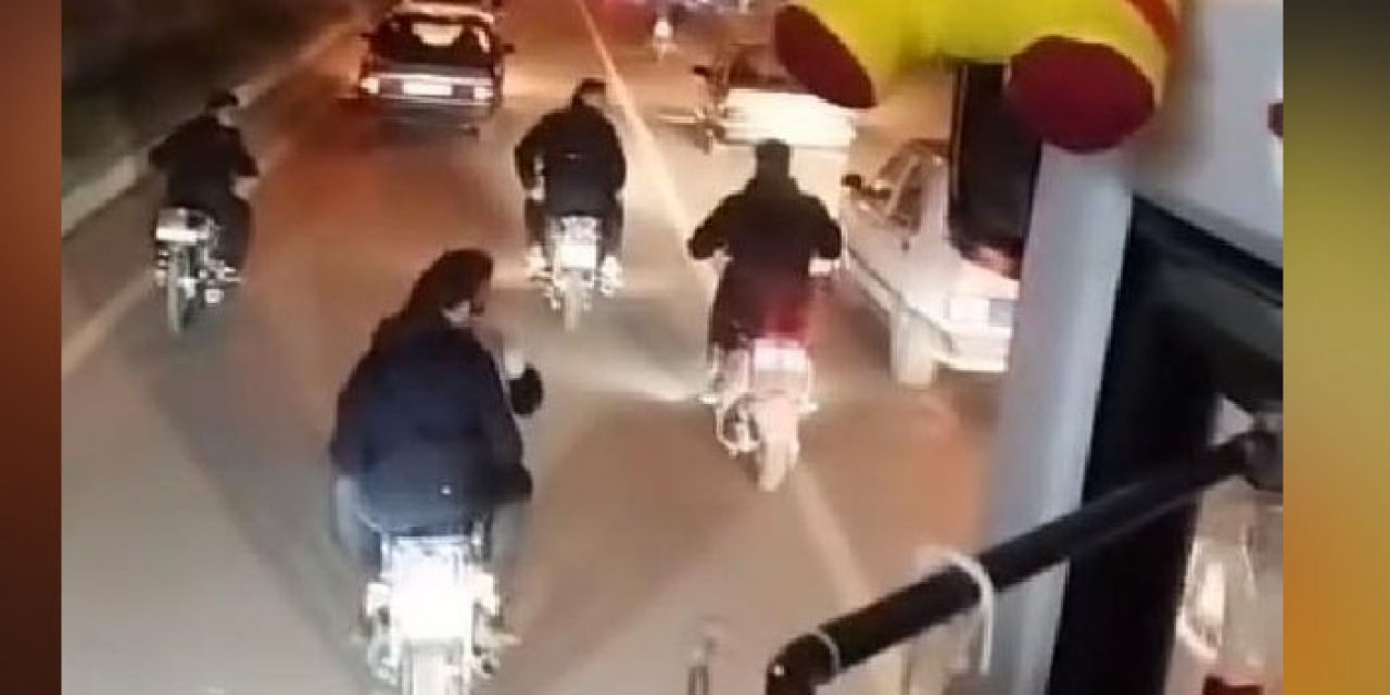 Trafiği tehlikeye atan 8 motosiklete ceza yağdı
